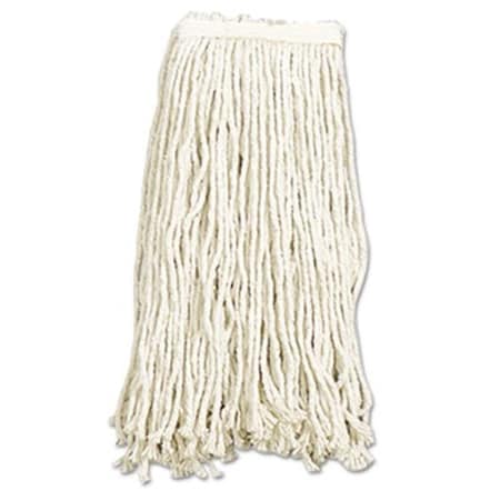 Sticky Situation 31 in. Cotton & Synthetic Cut-End Wet Mop Head, Natural ST2472803